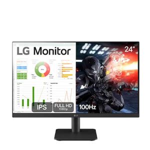Monitor Gamer LG 24MS500-B 24ms Ips Fullhd 100hz Ajuste De Inclinação Negro