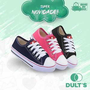 Tênis Infantil All Cano Baixo Moda Escola passeio Menino Menina confortavel Star Promoção Dult´s