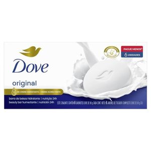 Kit Sabonete Barra Dove Regular Com 6 Unidades