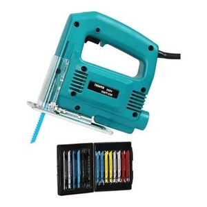 Serra Tico Tico 500w Profissional Com Kit 14 Serras + Acessórios - Tssaper
