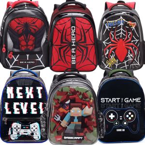 Mochila Infantil Pequena Creche Menino Escolar Personagem Homem Spider Aranha Bat Sonic Speed Gamecraft Pré Criança