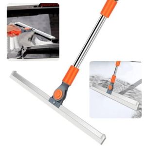 GUIANA Rodo Vassoura Mágica de Silicone Multiuso com Cabo Extensor Raspador para Limpeza de Vidros e Pisos