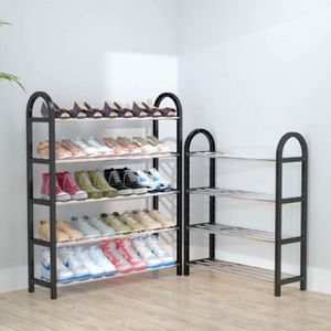 Sapateira 4 ou 5 Andares Multiuso Desmontável Organizadora Multiuso Sapatos Livros Brinquedos