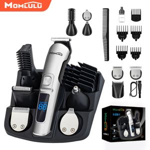 12 Em 1 Barbeador Eletrico Masculino Sem Fio Máquina De Barbear E Aparador Pelos Para Nariz Corpo Rosto E Bigode Bivolt