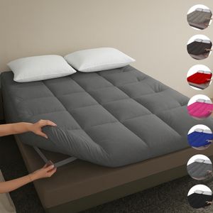 Pillow Top Percal 400 Fios Macio Super King Queen Casal Envio Imediato