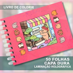 Livro de Colorir  BOBBIE GOODS Capa dura