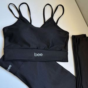 Conjunto Academia Treino Top e Calça Legging Feminino Fitness Luxo