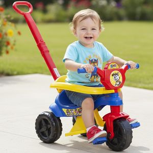 Motoca Completa 🏍️ ORIGINAL  + Game Aplicativo 3D - C/ Protetor, Pedal e Apoio Para Os Pés Triciclo