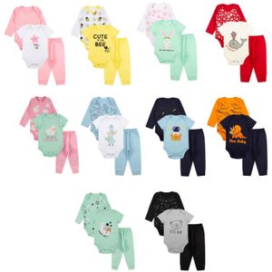 Roupa De Bebe 15 Peças Body Manga Longa e Curta e Calça Algodão Menino ou Menina