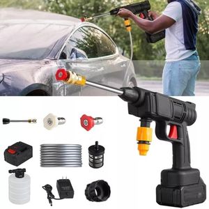 Lavadora de Alta Pressão Portátil Recarregável Para Carros E Jardins Linha Premium Pistola Lava Jato Profissional-O9