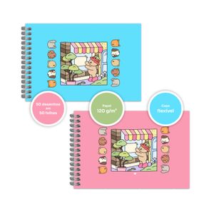 Livro para colorir personagens