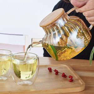 Bule de Vidro que Vai ao Fogo com alta resistência a calor e super elegante