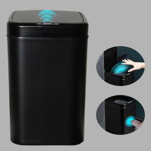 Lixeira Inteligente Sensor Automático Higiênica  Antiodor Design Moderno Uso Doméstico Escritório