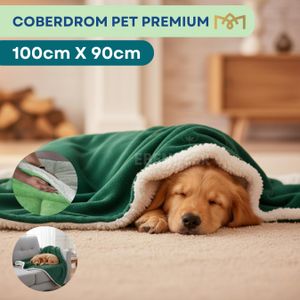 Coberdrom Pet Sherpa Carneirinho Quentinho Premium Antialérgico Resistente Cães Gato Diversas Cores