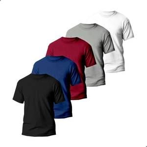 Kit 5 Camisetas Básicas Masculina Dry Fit Lisa Tradicional Super barata