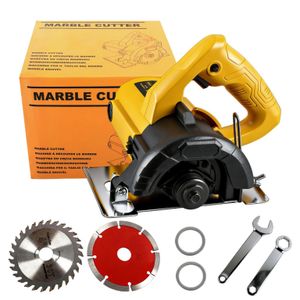 Serra Mármore Profissional 1550W 45 Graus 110mm Disco De Corte Tools Corta Piso Profissional