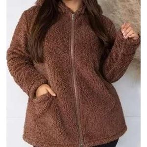 Casaco Ted Com Capuz E Bolso Sobre Tudo Jaqueta De Frio Ted， Ted Quntinho Com Ziper