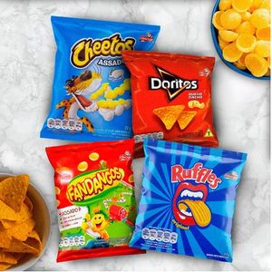 Kit 30 Doritos Salgadinho Elma Chips