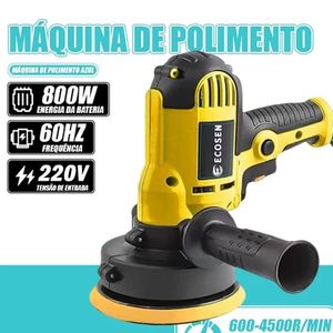 Lixadeira Multi Funçoes 800W 6 Velocidades Completa - Politriz Polidor 220V 60HI4500R/MIN