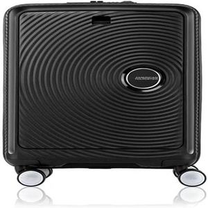 American Tourister Mala de Viagem Curio Preta Pequena Open Front