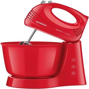 Batedeira Power Prática, Mondial, Vermelho, 400W, 110V - B-44-R