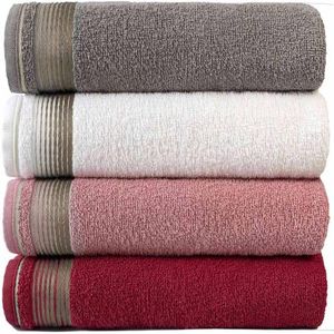 Kit Com 4 Toalhas Banhão Gigante Alta Absorção Sublime 70x150cm - Central Toalhas (KIT 4)