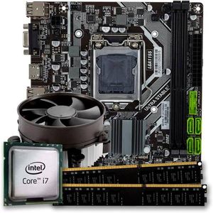 Kit Upgrade Processador Intel Core i7 + Placa-Mãe 1155 + 16GB de Memória Ram