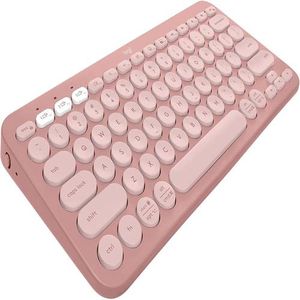 Teclado sem fio Logitech Pebble Keys 2 K380s com Conexão Bluetooth Easy-Switch e Pilha Inclusa - Compatível com PC, Mac, Chrome OS, Android, iOS e Ap…