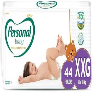 Personal Fralda Baby Premium Protection XXG, 44 Unidades