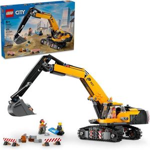LEGO City Big Vehicles Escavadeira de Construção Amarela 60420