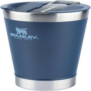 Stanley - Copo Térmico para Cerveja, 473ml, com Tampa, para Bebidas Quentes ou Frias, Navy