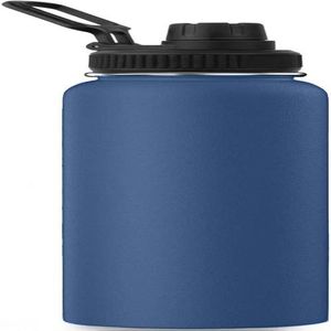 Garrafa Térmica Duplamente Isolada a Vácuo, 1200ml, Mantém Bebidas Quentes por 8 Horas e Geladas por 12 Horas (azul-marinho)