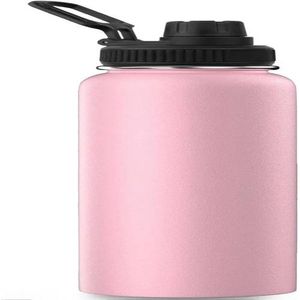 Garrafa Térmica Duplamente Isolada a Vácuo, 1200ml, Mantém Bebidas Quentes por 8 Horas e Geladas por 12 Horas (rosa)