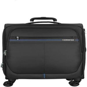 American Tourister Mala de Viagem Skyland Preta Média Expansível