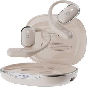 Fone De Ouvido Bluetooth Esportes, Basike T6, IPX5/OWS Fone de Ouvido Estéreo Hi-Fi, Suporta Chamadas de Voz, 60 Horas em Standby Para Corrida e Exer…