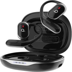 Fone De Ouvido Bluetooth Esportes, Basike T6, IPX5/OWS Fone de Ouvido Estéreo Hi-Fi, Suporta Chamadas de Voz, 60 Horas em Standby Para Corrida e Exer…
